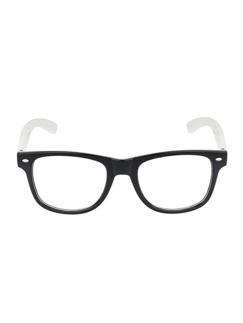 black and white full rim wayfarer eyeglasses - 12984659 - Very Small Image - 1
