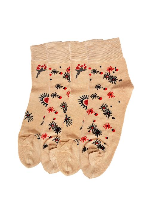 set of 4 pair of thumb socks - 12984918 - Very Small Image - 1