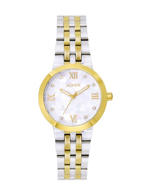 aspen power bold plush white round dial ladies watch ap1998 - 12993571 - Very Small Image - 1