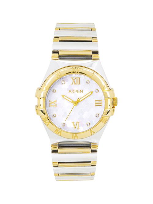 aspen power bold lavish white round dial ladies watch ap2001 - 12993574 - Very Small Image - 1