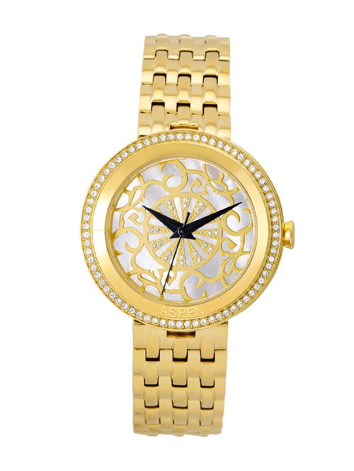 aspen power bold lattice gold round dial ladies watch ap2016 - 12993577 - Very Small Image - 1