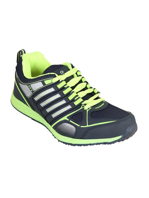 blue mesh lace up sport shoes - 12995592 - Very Small Image - 1