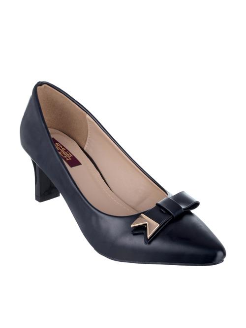 black fabric slip on pumps - 12997057 - Very Small Image - 1