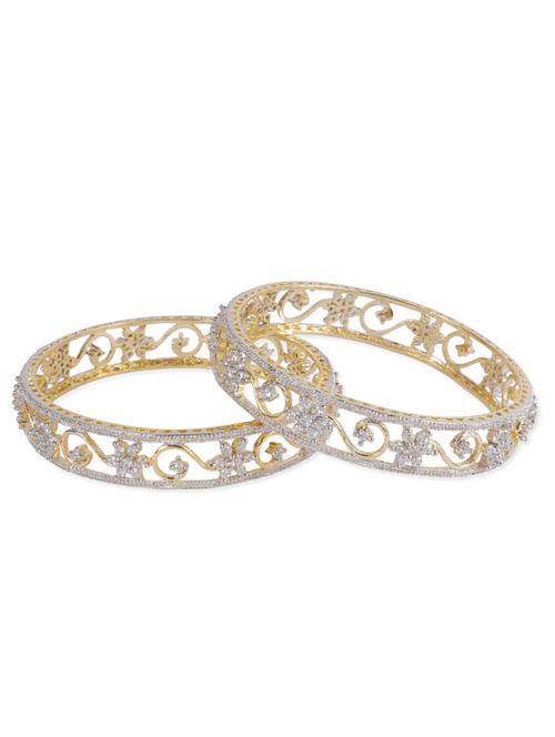 white metal bangle - 13002039 - Very Small Image - 1