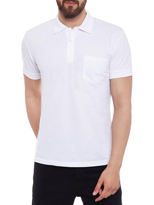 white cotton tshirt - 13009587 - Very Small Image - 1