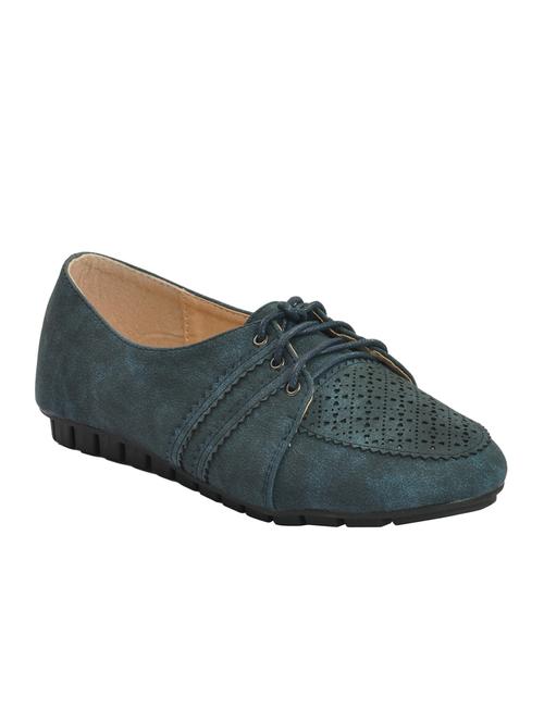 navy faux leather casual shoes - 13009876 - Very Small Image - 1