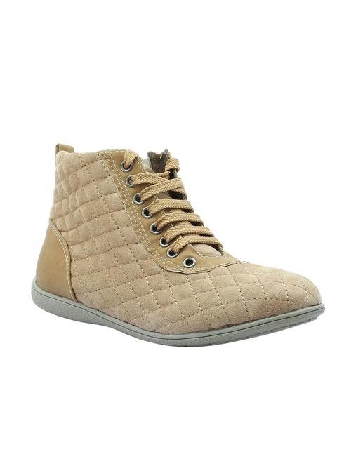 beige suede boots - 13009877 - Very Small Image - 1