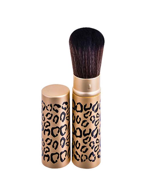 glamgals black tiger print blush brush (pack of 1) - 13010735 - Very Small Image - 1