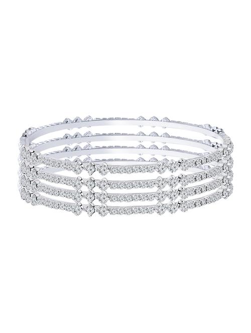 silver brass bangle - 13017365 - Very Small Image - 1