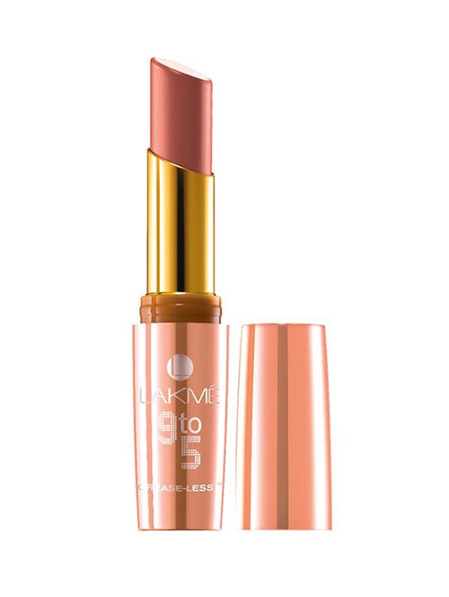 Lakme 9 To 5 Creaseless Creme Lip Color 3.6 G (cp5 Salmon State) - 13020761 - Very Small Image - 1