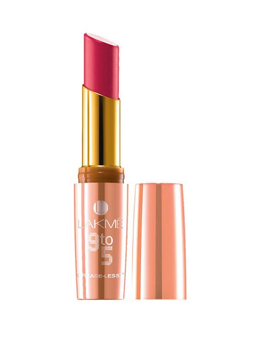 Lakme 9 To 5 Creaseless Creme Lip Color 3.6 G (cp7 Fuschia Field) - 13020762 - Very Small Image - 1
