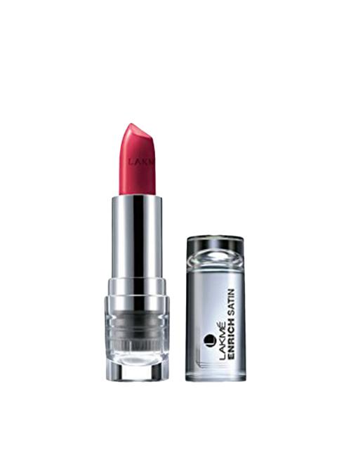lakme enrich satins lip color 4.3 g (shade p154) - 13021004 - Very Small Image - 1