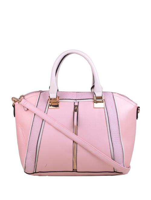 pink leather handbag - 13023416 - Very Small Image - 1