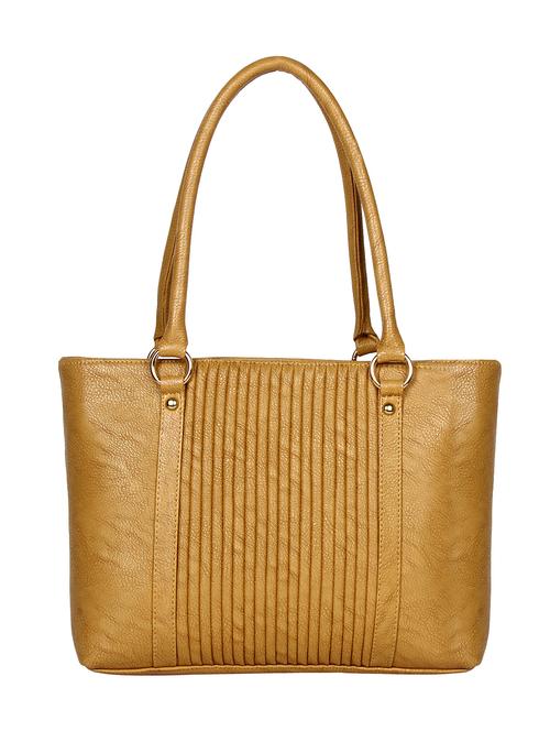 beige leatherette handbag - 13024980 - Very Small Image - 1