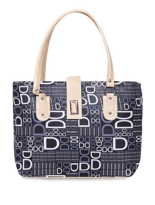 multi colored leatherette printed handbag - 1302598 - Very Small Image - 1