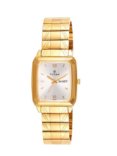 titan karishma analog silver dial men's watch - ne1581ym04 - 13029224 - Very Small Image - 1