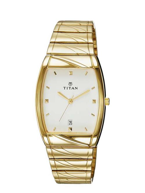 titan karishma analog white dial men's watch - ne9315ym01a - 13029244 - Very Small Image - 1
