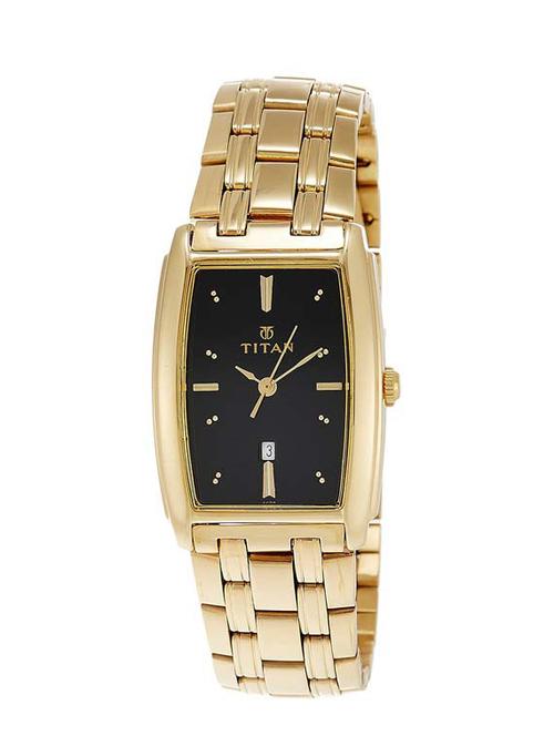 titan regalia analog black dial men's watch - ne1163ym03 - 13029305 - Very Small Image - 1