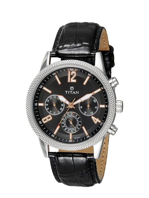 titan neo chronograph black dial men's watch-1734sl02 - 13029380 - Very Small Image - 1