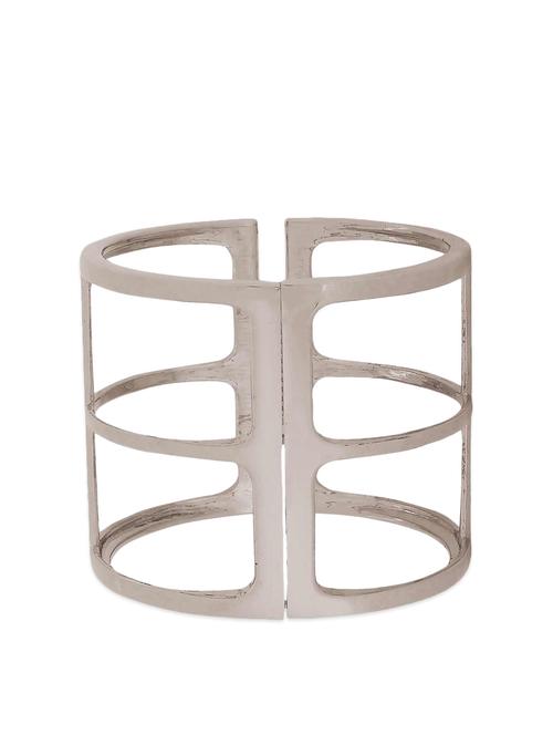 silver brass bangle - 13035621 - Very Small Image - 1