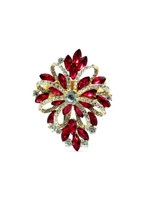 pink metal brooch - 13047042 - Very Small Image - 1