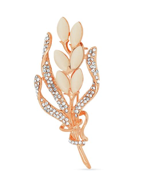 gold metal brooch - 13048242 - Very Small Image - 1