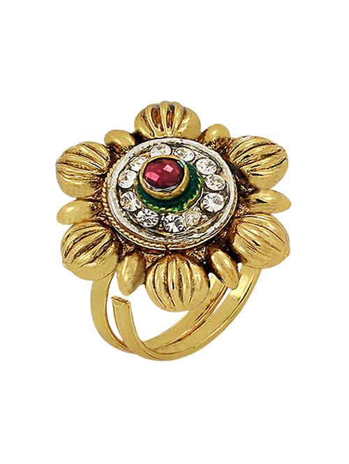 multi colored brass ring - 13048489 - Very Small Image - 1