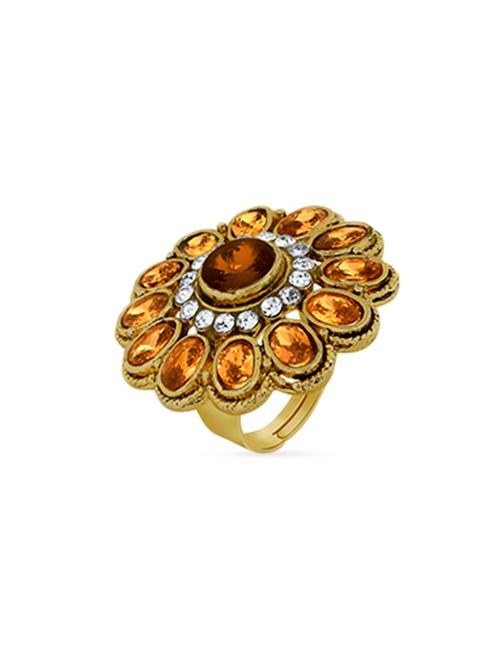 gold brass ring - 13048502 - Very Small Image - 1