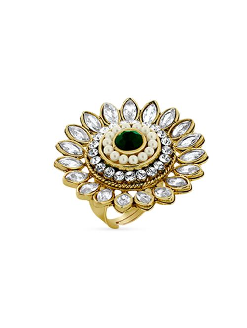 gold brass ring - 13048503 - Very Small Image - 1