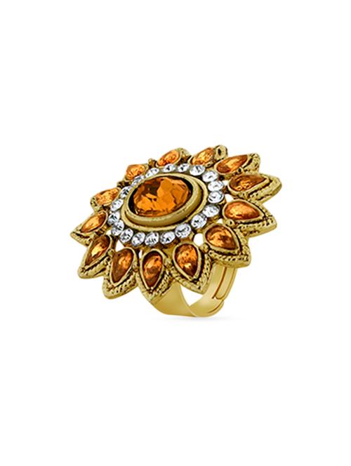 gold brass ring - 13048504 - Very Small Image - 1