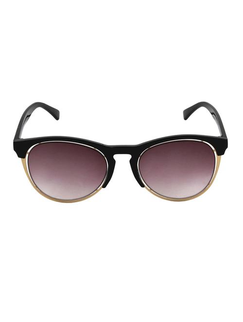 6by6 black & golden oval women sunglasses - 13050028 - Very Small Image - 1