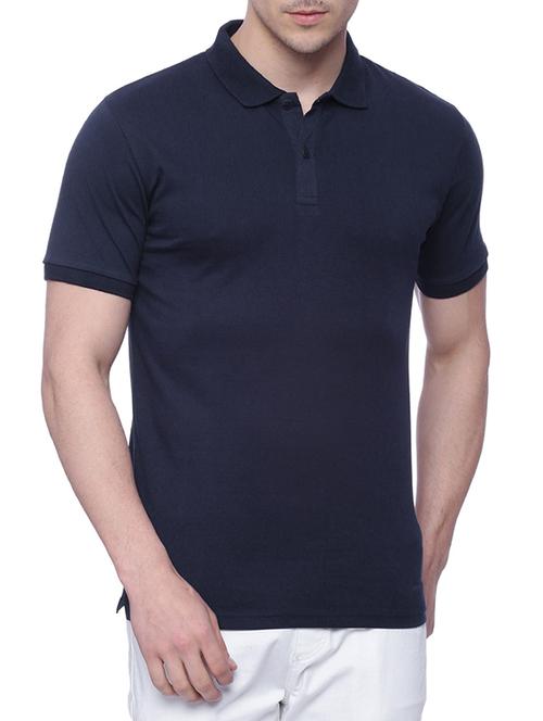 navy blue cotton tshirt - 13051400 - Very Small Image - 1