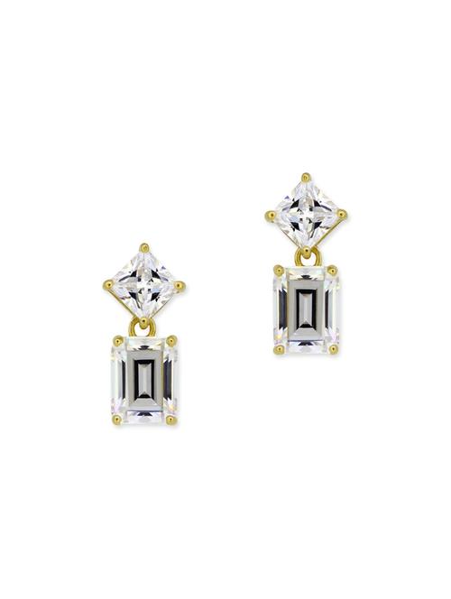 yellow silver studs earrings - 13051498 - Very Small Image - 1