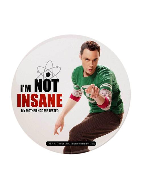 the big bang theory - i?m not insane fridge magnet  licensed by warner bros - 13052983 - Very Small Image - 1