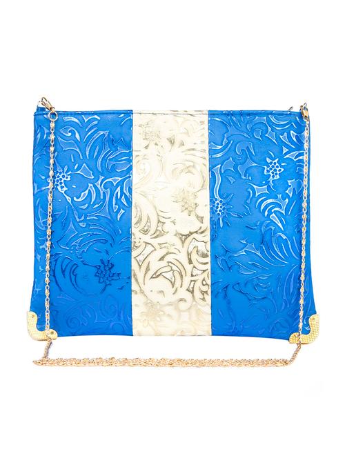 blue leatherette sling bag - 13058189 - Very Small Image - 1