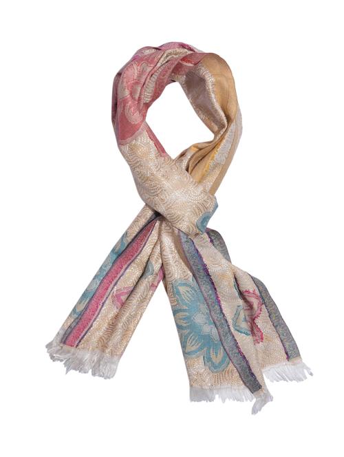 multi colored self designed dupatta - 13058419 - Very Small Image - 1