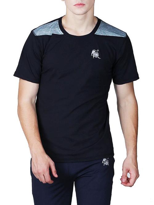 black polyester tshirt - 13058899 - Very Small Image - 1