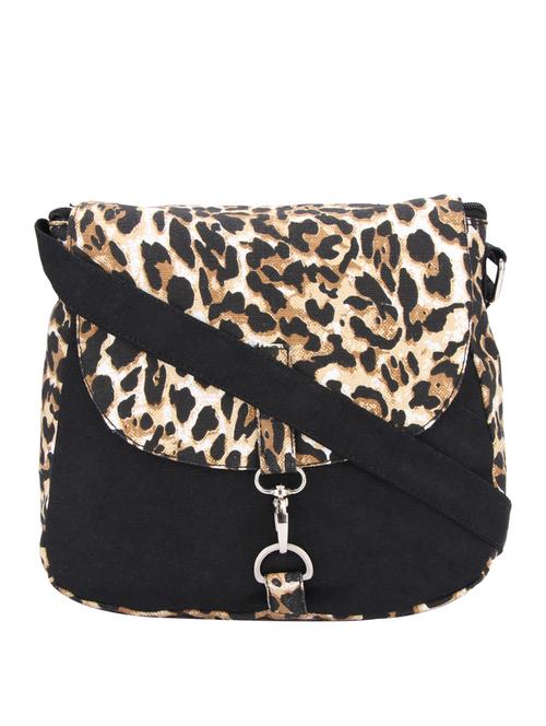 black canvas sling bag - 13060628 - Very Small Image - 1