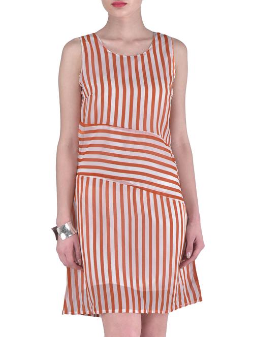 red printed shift dress - 1306506 - Very Small Image - 1