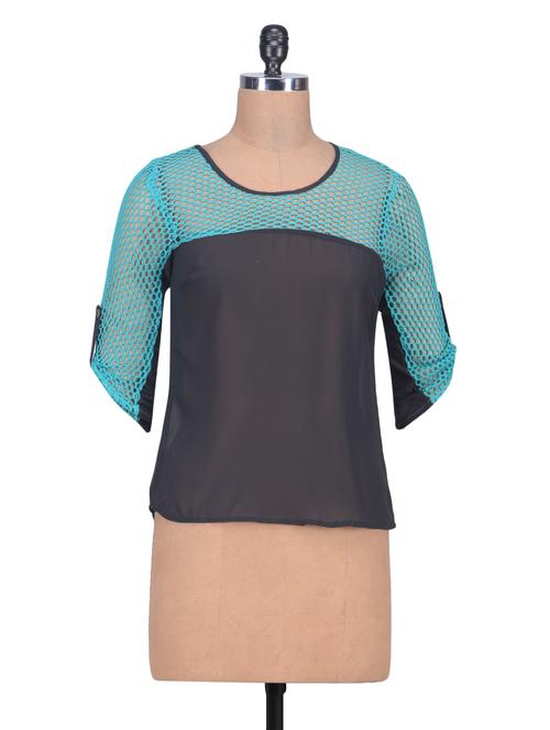 green  net and plain top - 1306556 - Very Small Image - 1