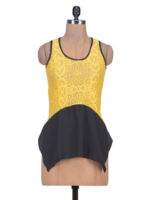 yellow net top - 1306659 - Very Small Image - 1