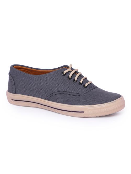 grey rubber lace up sneakers - 13066960 - Very Small Image - 1