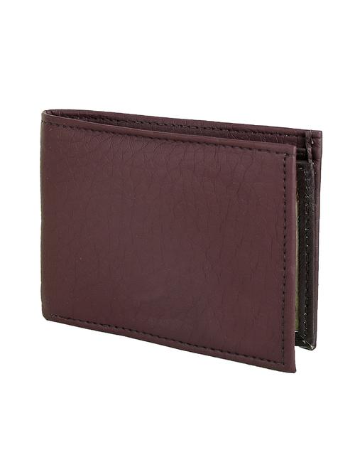 maroon leather wallet - 13070670 - Very Small Image - 1