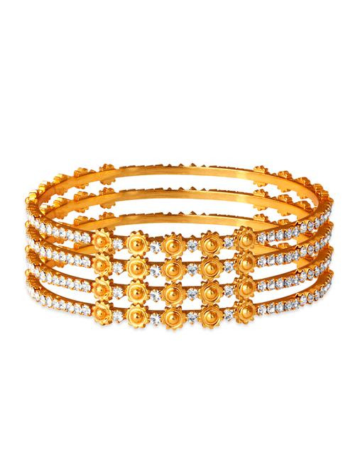 gold brass bangle - 13071062 - Very Small Image - 1