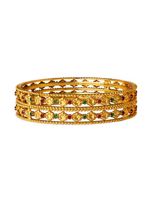 multi colored brass bangle - 13071066 - Very Small Image - 1