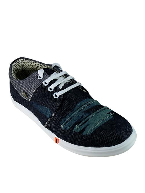 black denim lace up sneakers - 13074288 - Very Small Image - 1