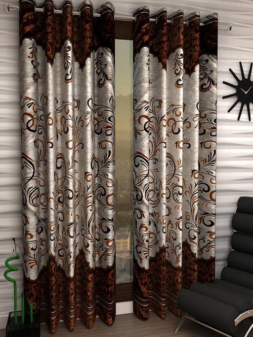 tanishka fabs  door curtains set of 2 - 13075708 - Very Small Image - 1