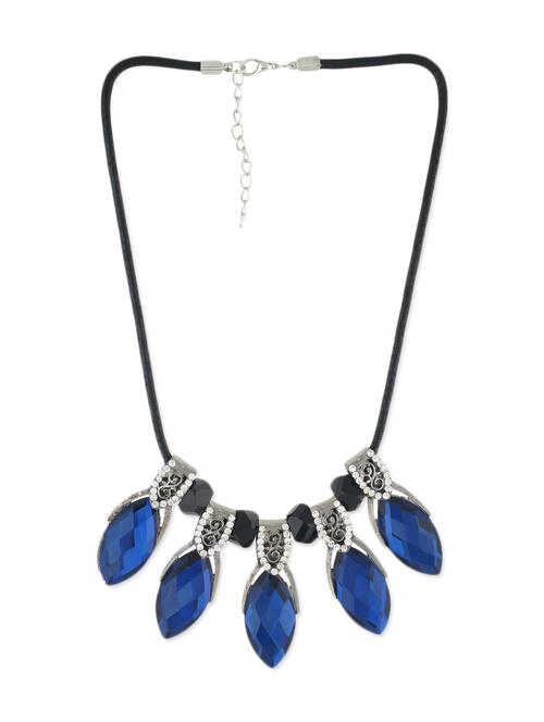 blue metal short necklace - 13075865 - Very Small Image - 1