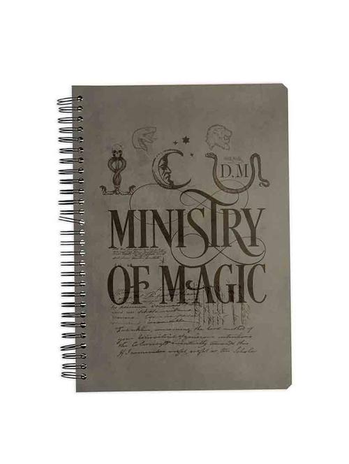 official"harry potter" ministry of magic notebook  licensed by warner bros, usa - 13077719 - Very Small Image - 1