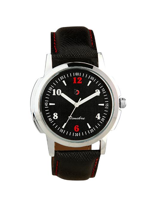 timebre men royal black casual analog watch - 13086335 - Very Small Image - 1